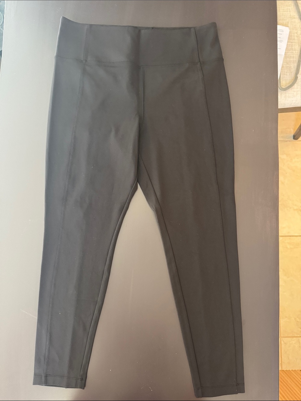 Athleta Delancy Street, tight leggings, black size XL